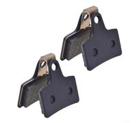 2 paia di pastiglie freno per tutte le condizioni atmosferiche per freni a disco per biciclette per pinze ebike (sinterizzazione in metallo oro aggiornato)