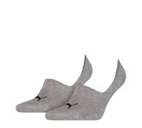 2 Paia Di Puma Calzini Footie Invisibili Taglia 35 - 46 Unisex