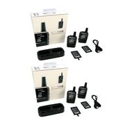 2 paia di walkie talkie Midland 777 Pro + caricabatterie + cavo USB, leggeri