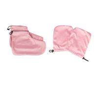 2 Paia Forniture per Terapia con Paraffina Copripiedi da Bagno in Cera Guanti