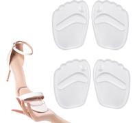 2 Paia Gel Metatarsal Pads,Cuscinetti per Avampiede,Cuscinetto per Piedi Metatar