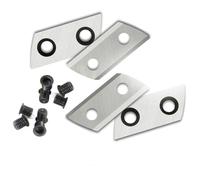 2 Paia Lame Ricambio Per Biotrituratore Per GC-KS 2540 GH-KS 2440