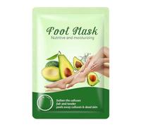 2 Paia Maschera Piedi Esfoliante alla Avocado, Peeling Piedi per Talloni Screpolati e Piedi Secchi, Calzini Esfolianti per Rimuovere Pelle Morta e Calli, Trattamento Piedi Professionale
