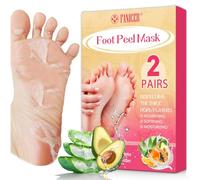 2 Paia Maschera Piedi Esfoliante, Maschera Peeling Piedi, Foot Peel Mask Esfoliante e Idratante, Pulizia profonda esfoliante piedi, Rimuovere Calli e Pelle Morta (Aloe Vera + Avocado)