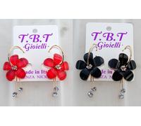 Collana Fiori Cristallo Strass Elegante Girocollo da Donna Regolabile 8 - Colori
