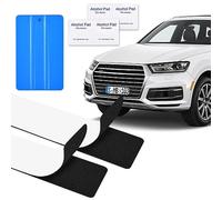 2 Paia Portatarga Senza Telaio, Supporti per Targhe Auto, Porta Targa Adesivo, Autoadesivo, Senza Cornice, Resistente Alle Intemperie, Adatto a Tutti i Tipi di Veicoli (50 x 10 cm)