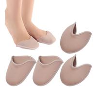2 Paia Proteggi Dita Piedi, Copri Punta in Tessuto per Scarpe, Cuscinetti per Dita dei Piedi per Scarpe da Punta, Cuscinetti Morbidi per Donne e Ragazze per Ballerine a Punte