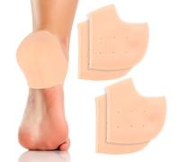 2 Paia Proteggi Tallone per Scarpe, Proteggi Cuscinetti per Tallone, Talloniere in Silicone per Tallonite, Talloniera in Silicone, Salva Proteggi Tallone per Fascite Plantare Tendinite Uomo Donna