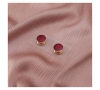 2 paia/set spilla rotonda con magnete for sciarpa hijab, accessori decorati da donna, colori misti, magneti for(02)