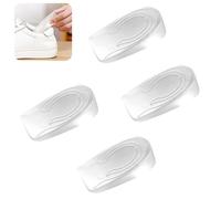 2 Paia Talloniera in Silicone per Tallonite 1cm Cuscinetti per Tallone in Gel