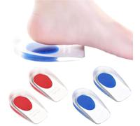 2 Paia Talloniera in Silicone per Tallonite,Plantari per Tallonite in Gel,Solette per Sperone Calcaneare,per Fascite Plantare e Dolori di Achille(Taglia 40-45）