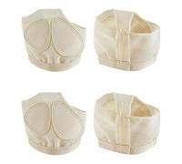 2 Paia uscinetti Metatarsali Danza,Perizoma per Piede da Ballo,Cuscinetto Proteggi Plantare per Danza, Antiscivolo, Cuscinetti Avampiede in Simil Pelle per,Antiscivolo