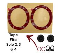 2 Paio Cuscino Adesivo 3M Nastro Beats By Dre Solo2 3 4 Studio 2 3 Pro Ear Pad