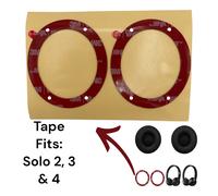2 Paio Cuscino Adesivo 3M Nastro Beats By Dre Solo2 3 4 Studio 2 3 Pro Ear Pad