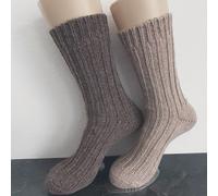 2 Paio Spessore Uomo MH Calzini di Lana 65% Pecora 35% Alpaca Diversi Colori