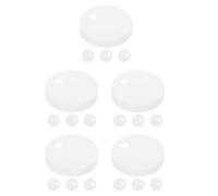 2 Pair Copribulloni Universali Per Wc Decorativi Tappi Del Pavimento