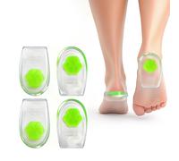 2 Paires TALLONIERA IN SILICONE PER SPINA CALCANEARE Solette Gel per Tallonite e