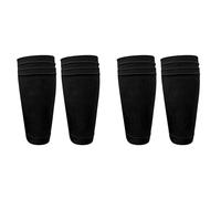 2 Pairs Calcio Parastinchi Raddoppiare Mazzo Calzini, con Manicotto Fisso e Doppio Strato in Mesh Traspirante, Ideali per Bambini, Adolescenti e Adulti, Protezione e Comfort durante il Gioco