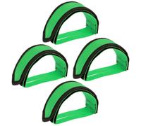 2 Pairs Cinghie Per Pedali Bici Clike Clip Cinghia Del Pedale Della