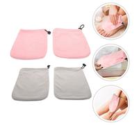 2 Pairs Guanti in Cera Di Paraffina Guanto Idratanti Per Mani Secche