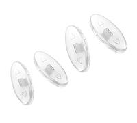 2 Pairs Replacement Nose Pieces Pads for Oakley Ejector OO4142 Sunglass - Large and Small