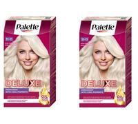 (2) PALETTE DELUXE 11-11 ULTRA TITANIUM BLOND COLORE PERMANENTE CAPELLI VENDI...