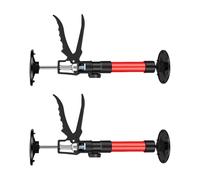 2 pali regolabili per montaggio a soffitto, altezza da 30,5 a 61 cm, con angoli di rotazione facili da lavorare in modo efficiente