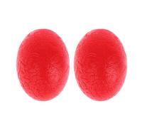 2 palline da spremere per terapia della mano, esercizio, artrite - Attrezzatura professionale per rafforzare la presa di dita, polso, sindrome del tunnel carpale, sollievo dal dolore, stress