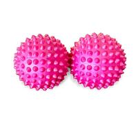 2 palline per agopressione DBT Skills | Magnetic High Stress | Biodegradabili - rosa, diametro 32 mm | per alleviare lo stress o per massaggi, contro la tensione e per una maggiore concentrazione