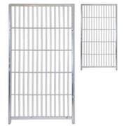 2 Pannelli di Recinzione in Rete Zincatura a Caldo da 1xh1,80 Metri