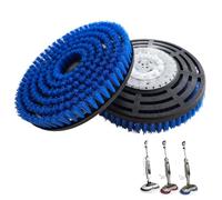 2 panni di ricambio per scopa a vapore Shark serie S8201/S8001/S7000/S7001/S7201/S7020, per pulizia profonda di pavimenti duri (blu)