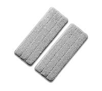 2 Panni Extra in Microfibra STARLYF di Ricambio per Mop con Velcro, Dimensioni 32x12 cm, Adatti a Tutti i Tipi di Pavimento