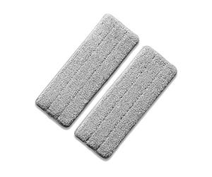 2 Panni Extra in Microfibra STARLYF di Ricambio per Mop con Velcro, Dimensioni 32x12 cm, Adatti a Tutti i Tipi di Pavimento