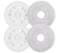 2 panni per mocio con supporto di ricambio, piastre L20 Ultra Accessori, piastre per pulizia dei pavimenti L10s Pro Ultra Heat / X40 Ultra / X40 Master / L40 Ultra, Robot Aspirapolvere Pulitore