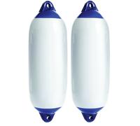 2 PARABORDI MAJONI 120 X 450 mm BIANCO TESTA BLU