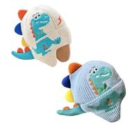 2 Paraorecchie Per Bambini, Simpatico Modello Di Dinosauro, Cappelli Invernali Resistenti Al Freddo Per Bambini, Adatti A Neonati E Bambini Piccoli Per Stare Al Caldo Quando Escono.