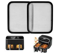 2 paraschizzi in acciaio inox per Cosori CAF-R901-AEU 8,5L/Dual Blaze TwinFry 10L, paraspruzzi ad aria calda, accessori per friggitrice Cosori Airfryer