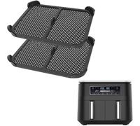 2 paraschizzi per Ninja Foodi Flexdrawer, silicone paraspruzzi friggitrice ad aria calda, accessorio per Ninja Foodi AF300EU, riutilizzabile, friggitrice ad aria calda, resistente al calore fino a 240