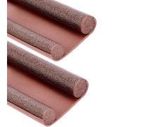 2 Paraspifferi Porta Blindata Sottoporta in Tessuto 93cm Spessore fino a 5 cm