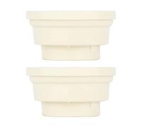 2 paraurti per gradini per piscina, tappi per scaletta in gomma, per proteggere le scale esterne, per scale subacquee dal design unico, si adattano alla maggior parte delle scale da piscina