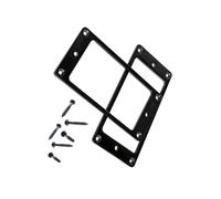 2 Pari Impostati In Metallo Humbucker Pickup In Metallo Copertine Humbucker Montaggio Per Chitarre Elettriche Con Viti Pickup Per Chitarra