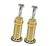2 Pari Plug Socket Professional 6305 Set Guitar Plug 6305 Connettore Chitarra Per Chitarra Elettrica E Basso