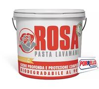 2 PASTA LAVAMANI PROFUMATA CONCENTRATA - ROSA -PRODOTTO ARTIGIANALE - 4,5 KG