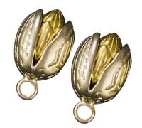 2 PC Creative Pistacchio Shape Keechain a sospensione Ornament sospeso