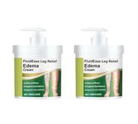 2 Pc Crema Edema Della Terapia Gambe, Crema Per Trattamento Gambes Edema In Rilievo, 100g Cream Massaggio Per Trattamento Lipedema, Riduce Il Gonfiore In Modo Naturale, Non Unge, A Rapido Assorbimento