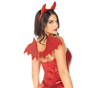 2 PC Diavolo Kit, Include Ali E Fascia - Rosso