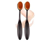2 PC Pennello Per Fondotinta Magic Make-Up Brush No Powder, comodo Traceless Petal Makeup Brushes Fine Face Beauty Tool
