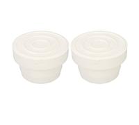 2 PC per bidoni della piscina per tubi in gomma tappi per le spine per piscina. (S)