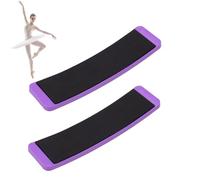 2 PC Torning Assi, Ballet Dance Pirouette Board Nylon Dance Equipment Migliora Il Tuo Equilibrio per Ballerino, Pattinatori di Ghiaccio, ginnaste (Viola)