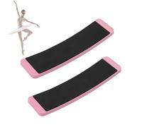 2 PC Torning Assi, Ballet Dance Pirouette Board Nylon Dance Equipment Migliora Il Tuo Equilibrio per Ballerino, Pattinatori di Ghiaccio, ginnaste (Rosa)